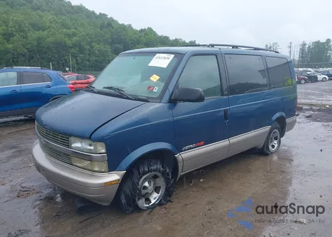 2001 Chevrolet Astro Ls z USA, uszkodzony, nr VIN 1GNEL19WX1B117544